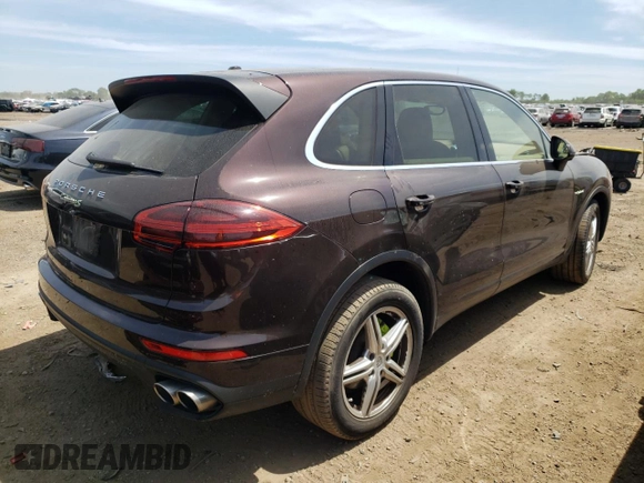2016 Porsche Cayenne S E-Hybrid with VIN WP1AE2A23GLA60878, listed as a Copart auction lot 57096804 with Not provided miles and Salvage title. Bid and sale history available at DreamBid. Image 3.