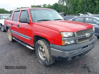 2004 Chevrolet Avalanche Z66 with VIN 3GNEC12TX4G161605, listed as a IAAI auction lot 42363531 with 238,862 mi miles and . Bid and sale history available at DreamBid. Image 1.