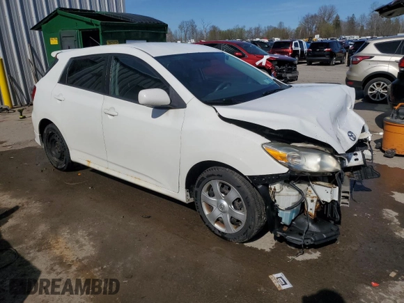 2010 Toyota Matrix S with VIN 2T1KE4EE9AC035889, listed as a Copart auction lot 54333535 with 166,206 mi miles and Salvage Title. Bid and sale history available at DreamBid. Image 4.