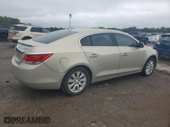 2012 Buick LaCrosse Convenience with VIN 1G4GB5ER5CF208305, listed as a Copart auction lot 70757244 with 175,163 mi miles and Clean Title. Bid and sale history available at carsss.com. Image 3.