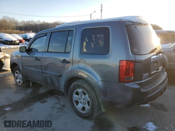 2011 Honda Pilot LX with VIN 5FNYF4H20BB068768, listed as a Copart auction lot 87152394 with 203,679 mi miles and Salvage Title. Bid and sale history available at DreamBid. Image 2.