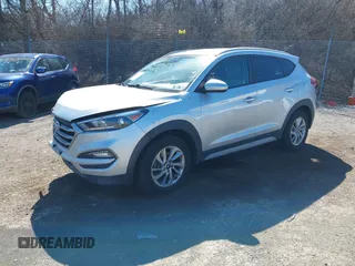 2017 Hyundai Tucson SE with VIN KM8J3CA48HU540372, listed as a IAAI auction lot 41814051 with 155,499 mi miles. Bid and sale history available at carsss.com. Image 18.