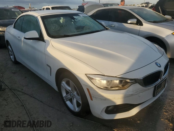 2015 BMW 4 Series 428i xDrive with VIN WBA3T1C51FP820716, listed as a Copart auction lot 73835044 with Not Provided miles and Non Repairable. Bid and sale history available at carsss.com. Image 4.