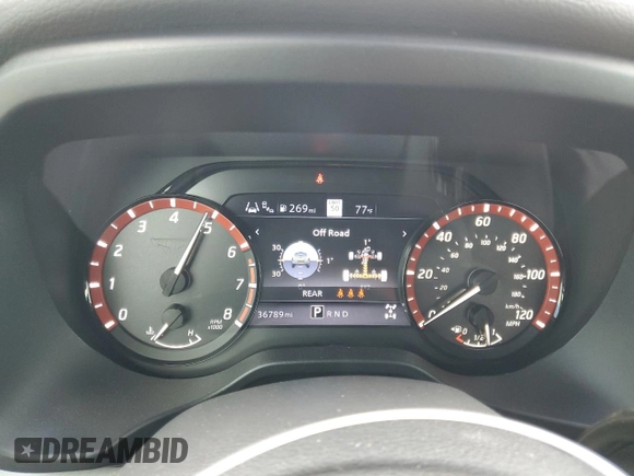 2021 Nissan Titan SV с VIN 1N6AA1FB4MN522054, выставлен на аукционе Copart как лот 83884484 с пробегом 36 789 миль миль и Списание • Salvage title. История ставок и продаж доступна на DreamBid. Изображение 9.