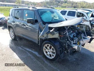 2019 Jeep Renegade Sport with VIN ZACNJAAB3KPK50528, listed as a IAAI auction lot 41964213 with 53,520 mi miles and . Bid and sale history available at DreamBid. Image 1.