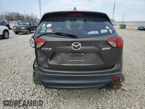 2016 Mazda CX-5 Touring with VIN JM3KE2CY8G0902131, listed as a Copart auction lot 53354745 with 123,474 mi miles and Salvage Title. Bid and sale history available at carsss.com. Image 6.