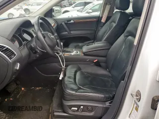 2015 Audi Q7 Premium Plus with VIN WA1LGAFE2FD023602, listed as a Copart auction lot 53737705 with 102,395 mi miles and Salvage Title. Bid and sale history available at DreamBid. Image 7.