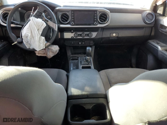 2020 Toyota Tacoma 2WD SR5 with VIN 5TFAZ5CN5LX091955, listed as a Copart auction lot 43030095 with 0 mi miles and Salvage Title. Bid and sale history available at carsss.com. Image 8.