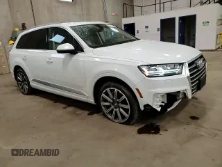2018 Audi Q7 Premium Plus with VIN WA1LAAF71JD015468, listed as a Copart auction lot 46852095 with 126,637 mi miles and Non repairable. Bid and sale history available at DreamBid. Image 11.