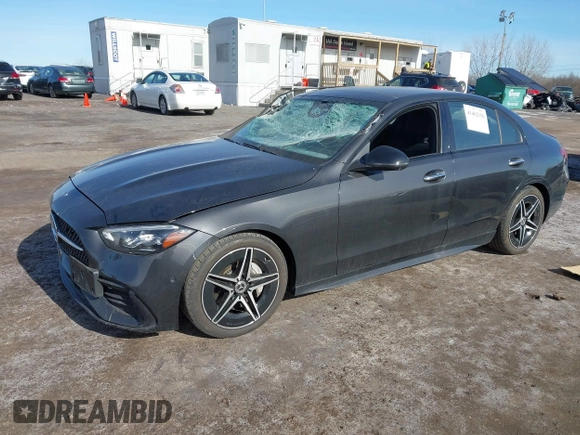 2022 Mercedes-Benz C 300 with VIN W1KAF4HB8NR015290, listed as a IAAI auction lot 41462156 with 16,094 mi miles and . Bid and sale history available at DreamBid. Image 17.