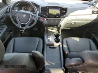 2023 Honda Ridgeline RTL-E with VIN 5FPYK3F72PB001592, listed as a Copart auction lot 52154625 with 41,153 mi miles and Salvage title. Bid and sale history available at DreamBid. Image 8.