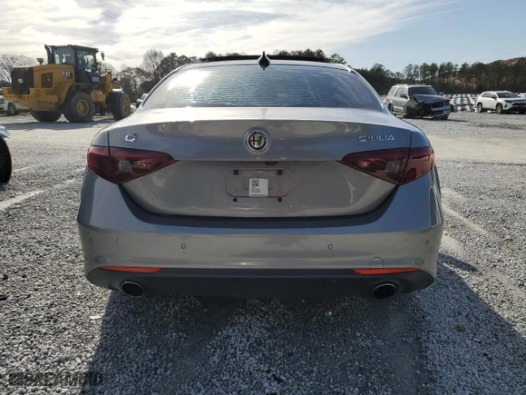 2017 Alfa Romeo Giulia Ti with VIN ZARFAECNXH7551685, listed as a Copart auction lot 45186465 with 134,804 mi miles and Clean Title. Bid and sale history available at carsss.com. Image 6.