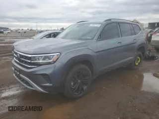 2023 Volkswagen Atlas SE с VIN 1V2KR2CAXPC535097, выставлен на аукционе Copart как лот 59297135 с пробегом 16 488 миль миль и Списание • Salvage title. История ставок и продаж доступна на DreamBid. Изображение 1.