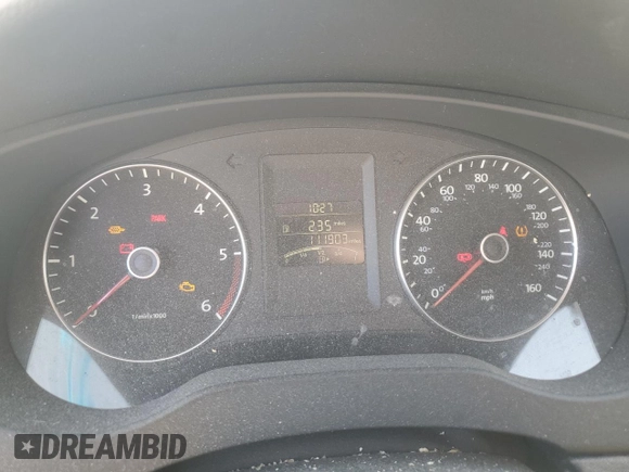 2014 Volkswagen Jetta TDI w/Premium with VIN 3VW3L7AJ2EM392016, listed as a Copart auction lot 69305904 with 111,903 mi miles and Salvage title. Bid and sale history available at DreamBid. Image 9.