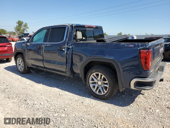 2021 GMC Sierra 1500 SLT z VIN 3GTU9DET0MG369332, wystawiony jako Copart lot #74367934 z przebiegiem 148 095 mil mil oraz Szkoda całkowita • Salvage title. Historia ofert i sprzedaży dostępna na DreamBid. Obrazek 2.