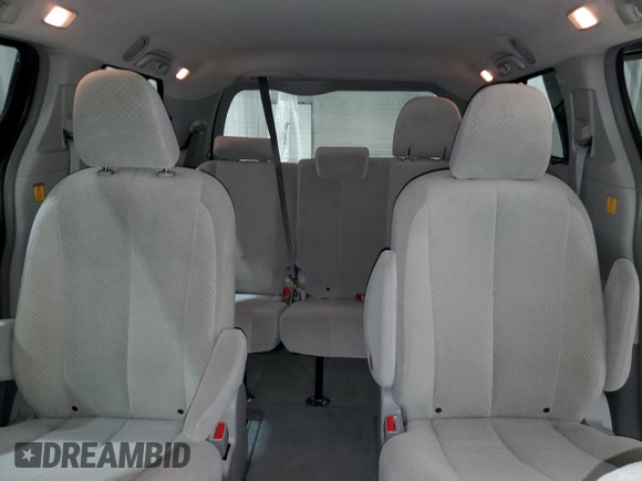 2012 Toyota Sienna LE with VIN 5TDJK3DC1CS040870, listed as a Copart auction lot 46342545 with 189,387 mi miles and Salvage Title. Bid and sale history available at carsss.com. Image 10.