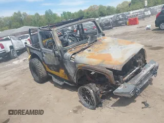 2011 Jeep Wrangler Sahara with VIN 1J4AA5D16BL546167, listed as a IAAI auction lot 42237541 with Not provided miles and . Bid and sale history available at DreamBid. Image 1.