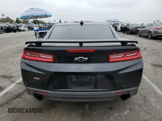 2016 Chevrolet Camaro 2SS with VIN 1G1FH1R78G0130880, listed as a Copart auction lot 54363505 with 50,244 mi miles and Salvage title. Bid and sale history available at DreamBid. Image 6.