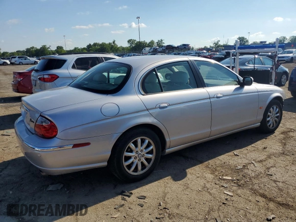 2002 Jaguar S-Type with VIN SAJDA01P52GM27504, listed as a Copart auction lot 57850944 with 119,707 mi miles and Clean Title. Bid and sale history available at DreamBid. Image 3.