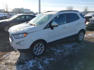 2019 Ford EcoSport SE with VIN MAJ3S2GE2KC257737, listed as a IAAI auction lot 41404718 with 41,850 mi miles and . Bid and sale history available at DreamBid. Image 2.