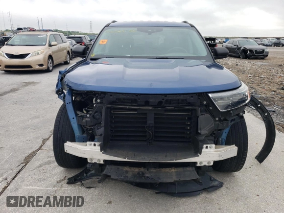 2022 Ford Explorer XLT with VIN 1FMSK7DH9NGA81828, listed as a Copart auction lot 51229085 with 66,468 mi miles and Salvage Title. Bid and sale history available at carsss.com. Image 5.