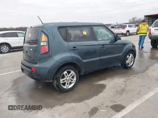 2011 Kia Soul + with VIN KNDJT2A24B7258457, listed as a IAAI auction lot 41751948 with 217,667 mi miles. Bid and sale history available at carsss.com. Image 4.