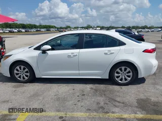 2022 Toyota Corolla LE with VIN 5YFEPMAE0NP358957, listed as a IAAI auction lot 42167553 with 48,339 mi miles and . Bid and sale history available at carsss.com. Image 14.