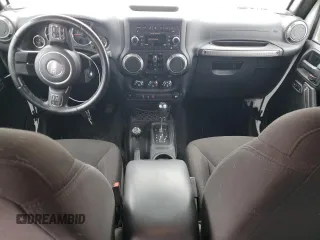 2017 Jeep Wrangler Unlimited Sport with VIN 1C4BJWDG2HL551380, listed as a Copart auction lot 48792195 with 0 mi miles and Salvage Title. Bid and sale history available at carsss.com. Image 8.
