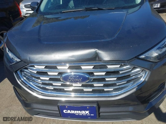 2019 Ford Edge SEL with VIN 2FMPK4J9XKBB24125, listed as a IAAI auction lot 41617509 with NaN miles. Bid and sale history available at carsss.com. Image 6.