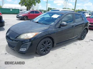 2011 Mazda 3 S Sport with VIN JM1BL1K59B1446420, listed as a IAAI auction lot 42276034 with 154,332 mi miles and . Bid and sale history available at DreamBid. Image 2.