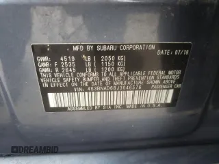2018 Subaru Legacy Premium with VIN 4S3BNAD68J3046576, listed as a Copart auction lot 77066003 with 99,227 mi miles. Bid and sale history available at carsss.com. Image 14.