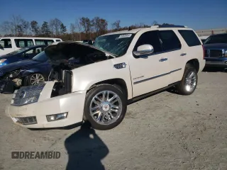2013 Cadillac Escalade Platinum Edition with VIN 1GYS4DEF1DR250831, listed as a Copart auction lot 83069864 with 134,764 mi miles and Salvage Title. Bid and sale history available at carsss.com. Image 1.