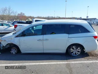 2014 Honda Odyssey EX-L with VIN 5FNRL5H65EB012528, listed as a IAAI auction lot 41951424 with 161,832 mi miles and . Bid and sale history available at DreamBid. Image 13.