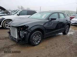 2023 Mazda CX-30 S with VIN 3MVDMBAM7PM519510, listed as a Copart auction lot 43435165 with 12,414 mi miles and Salvage Title. Bid and sale history available at carsss.com. Image 1.