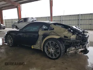 2014 Porsche 911 Turbo with VIN WP0AD2A95ES168052, listed as a Copart auction lot 74014314 with 32,387 mi miles and Salvage Title. Bid and sale history available at carsss.com. Image 2.