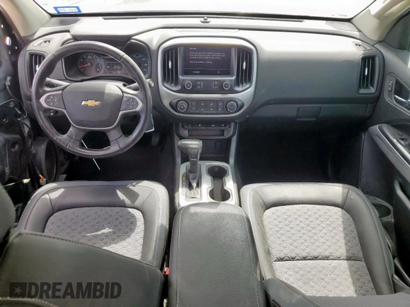2021 Chevrolet Colorado 2WD LT with VIN 1GCGSCEN6M1135577, listed as a Copart auction lot 62049645 with 27,089 mi miles and Salvage title. Bid and sale history available at DreamBid. Image 8.