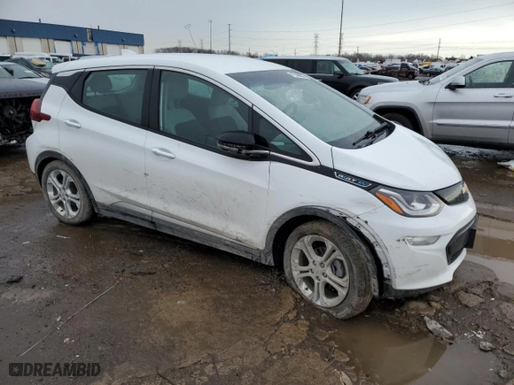 2018 Chevrolet Bolt EV LT with VIN 1G1FW6S04J4136627, listed as a Copart auction lot 47589635 with 37,978 mi miles and Clean Title. Bid and sale history available at carsss.com. Image 4.