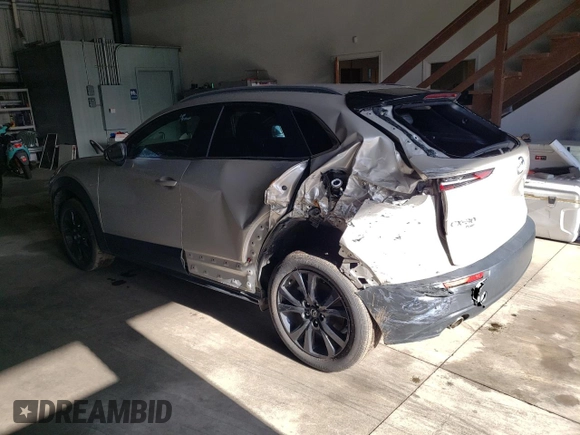 2024 Mazda CX-30 S Select Sport with VIN 3MVDMBBM3RM650693, listed as a Copart auction lot 53003225 with 23,471 mi miles and Clean title. Bid and sale history available at DreamBid. Image 2.