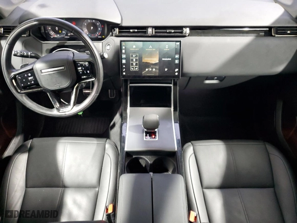 2025 Land Rover Range Rover Velar Dynamic SE with VIN SALYL2EX6SA397845, listed as a Copart auction lot 43584555 with 15,192 mi miles and Clean Title. Bid and sale history available at carsss.com. Image 8.