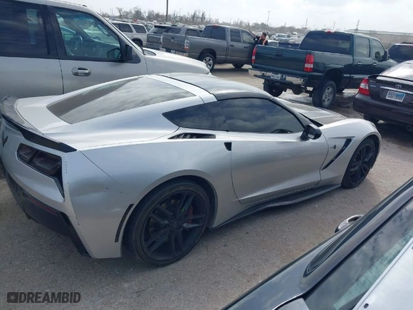 2016 Chevrolet Corvette Stingray Z51 1LT with VIN 1G1YH2D75G5121191, listed as a IAAI auction lot 41746870 with NaN miles. Bid and sale history available at carsss.com. Image 13.