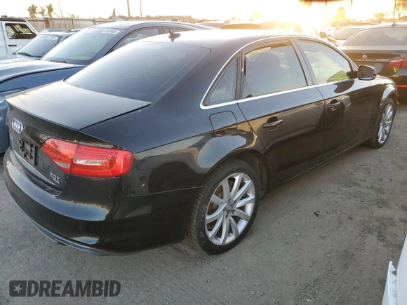 2013 Audi A4 Premium with VIN WAUAFAFL8DN048278, listed as a Copart auction lot 42039305 with 120,454 mi miles and Clean Title. Bid and sale history available at carsss.com. Image 3.