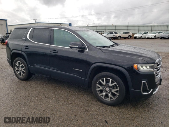 2020 GMC Acadia SLE with VIN 1GKKNRLS7LZ240632, listed as a Copart auction lot 52028205 with 51,767 mi miles and Salvage title. Bid and sale history available at DreamBid. Image 4.