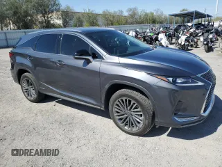 2022 Lexus RX with VIN JTJHGKFAXN2022736, listed as a Copart auction lot 53705284 with 24,642 mi miles and Salvage Title. Bid and sale history available at carsss.com. Image 4.