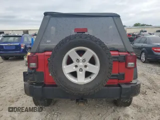 2012 Jeep Wrangler Unlimited Sport z VIN 1C4BJWDG0CL272440, wystawiony jako Copart lot #56044005 z przebiegiem 143 117 mil mil oraz Szkoda całkowita • Salvage title. Historia ofert i sprzedaży dostępna na DreamBid. Obrazek 6.