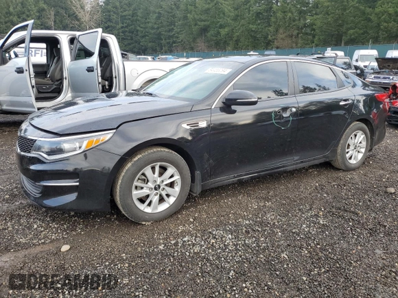 2016 Kia Optima LX with VIN 5XXGT4L38GG107969, listed as a Copart auction lot 84456094 with 133,924 mi miles and Salvage Title. Bid and sale history available at carsss.com. Image 1.