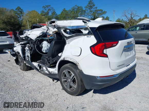 2020 GMC Terrain SLT z VIN 3GKALPEV8LL244239, wystawiony jako IAAI lot #41724076 z przebiegiem Nie podano mil oraz . Historia ofert i sprzedaży dostępna na DreamBid. Obrazek 3.