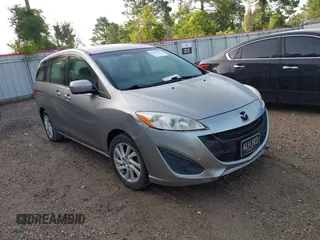 2012 Mazda 5 Sport with VIN JM1CW2BL6C0136796, listed as a IAAI auction lot 42703465 with 187,456 mi miles and . Bid and sale history available at DreamBid. Image 1.