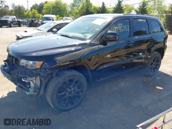 2018 Jeep Grand Cherokee Altitude with VIN 1C4RJFAG6JC147832, listed as a IAAI auction lot 42190737 with 104,280 mi miles and . Bid and sale history available at DreamBid. Image 18.