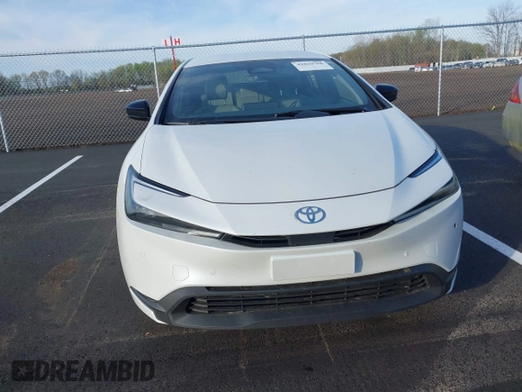 2024 Toyota Prius LE with VIN JTDACAAU0R3021509, listed as a IAAI auction lot 41859768 with 46,929 mi miles. Bid and sale history available at carsss.com. Image 12.
