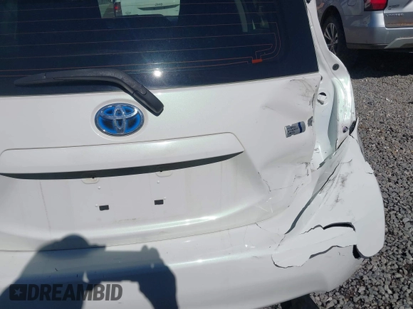 2016 Toyota Prius One with VIN JTDKDTB37G1134675, listed as a IAAI auction lot 41566114 with 72,702 mi miles. Bid and sale history available at carsss.com. Image 6.